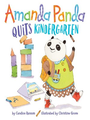 cover image of Amanda Panda Quits Kindergarten